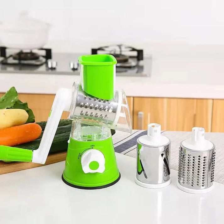 ¡No Más Esfuerzo! 🥕🔪 Picador 3 en 1 – Verduras Frescas 🌿 Listas en Segundos ⏱️